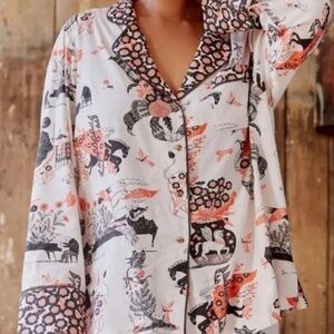 NWT Anthropologie X Sanae Sugimoto pajama top still in bag